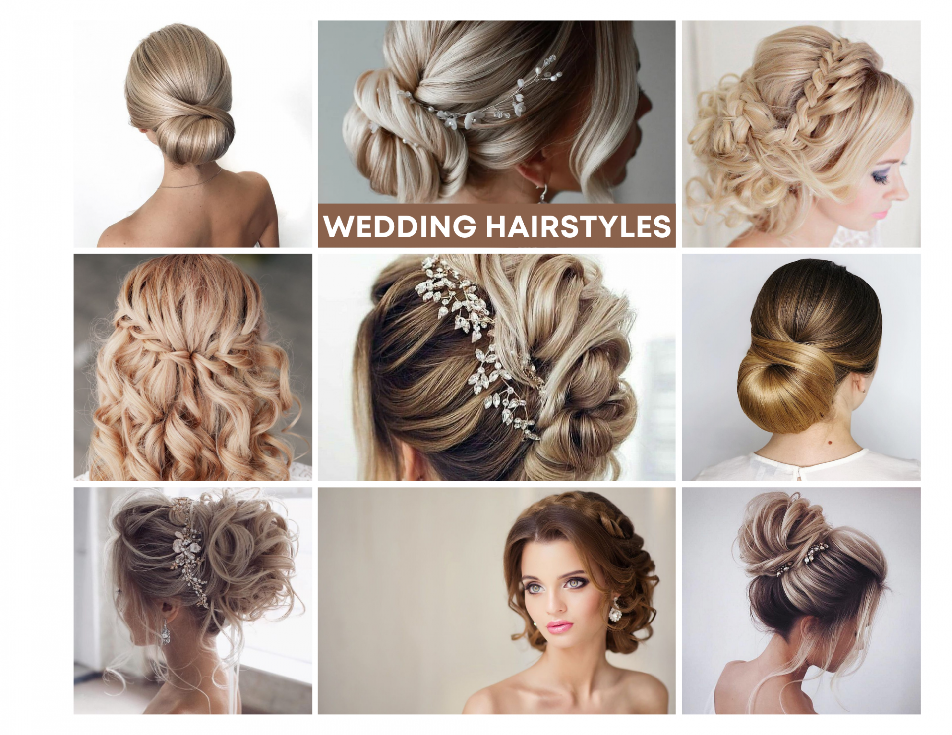 Wedding hairstyles and hairstyles of women